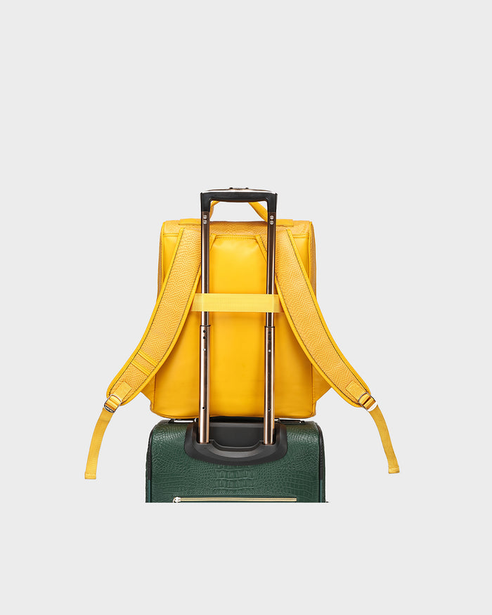 Signature Weekender Travel Set in Sunflower Yellow