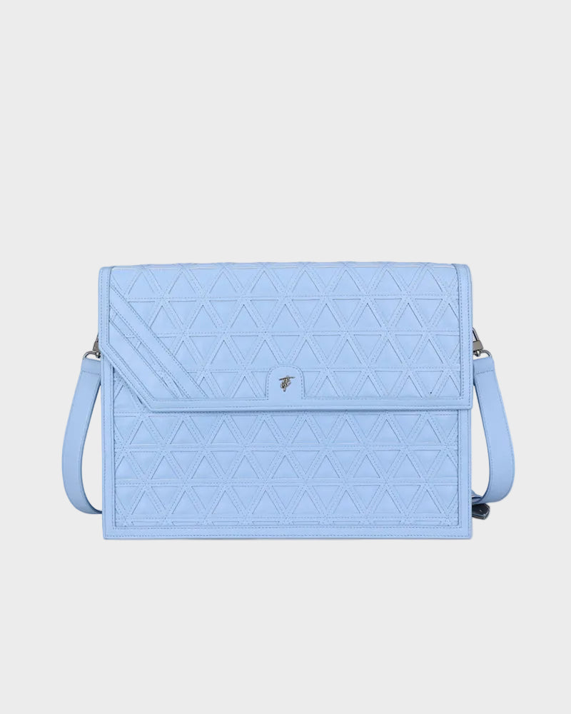 バッグ babyblue First Class CEO Briefcase in Baby Blue – Tote&Carry