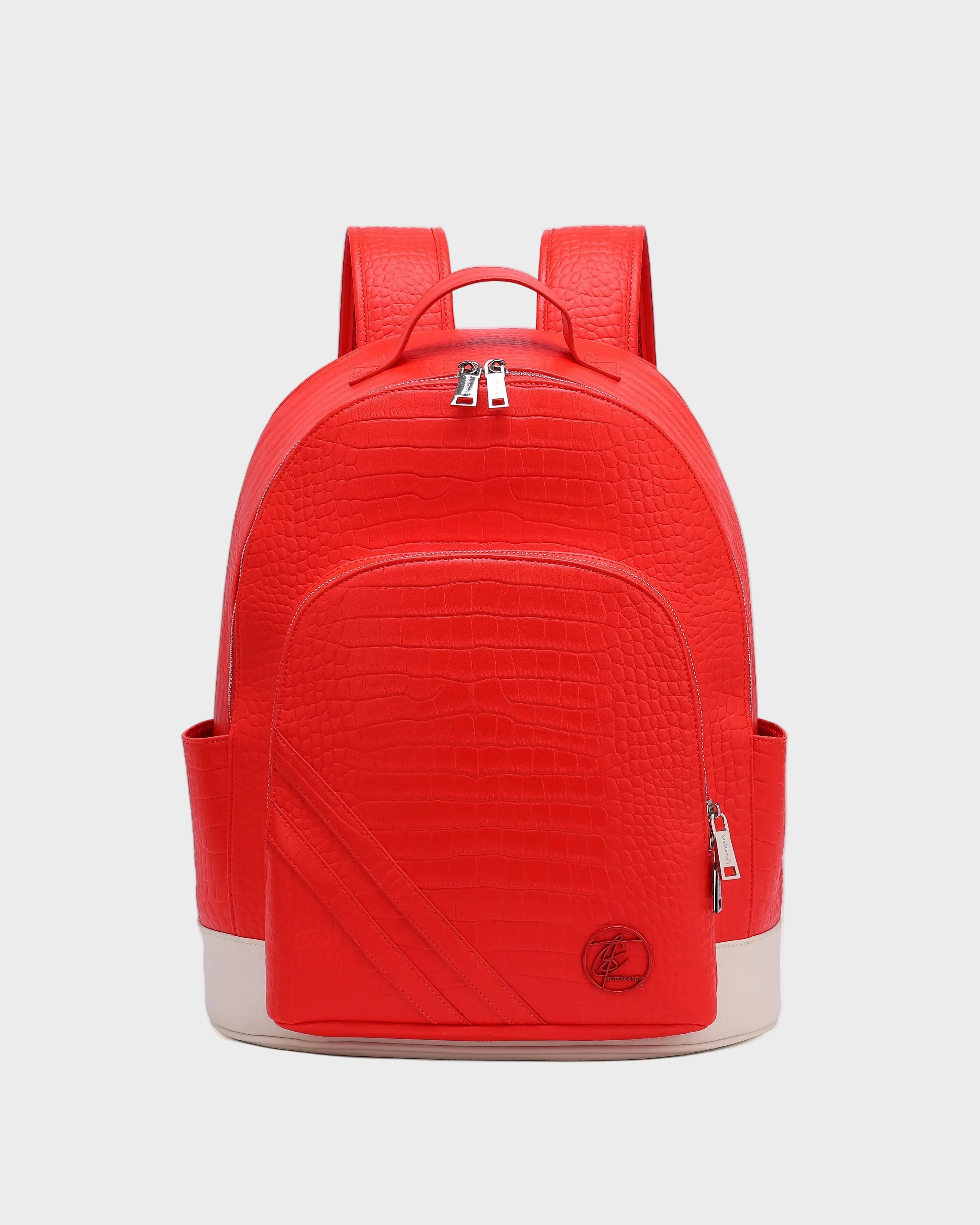backpack purse red leather Leather Classic Backpack in Red – Tote&Carry
