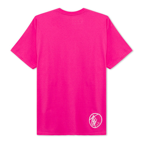 Neon Pink Tote&Carry LA Ribbon T-Shirt