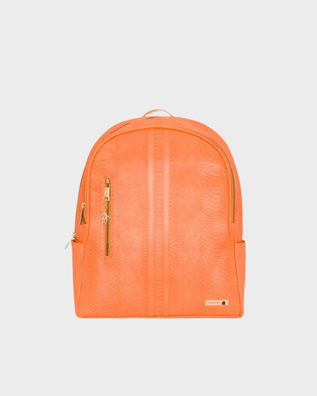 Signature Traveler Backpack in Sunset Orange