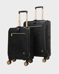Statement 2-Piece Luggage Set — Black