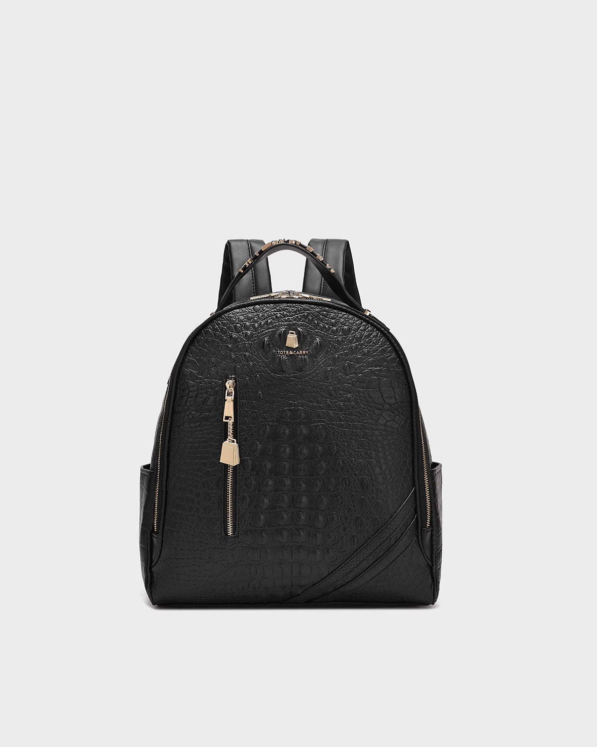 Statement Commuter Backpack in Black – Tote&Carry
