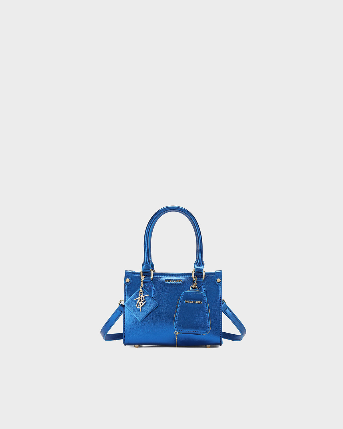 Lisse Mini Tote Bag in Royal Blue