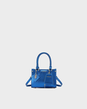 Lisse Mini Tote Bag in Royal Blue