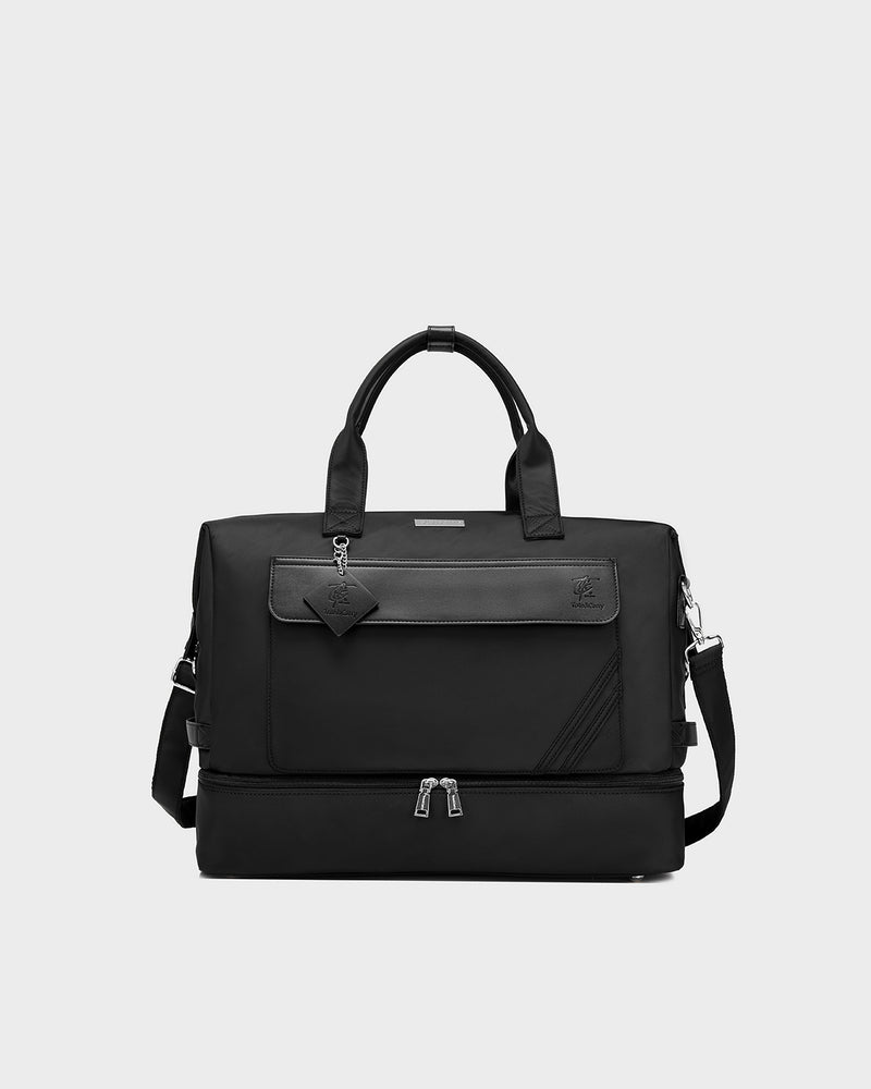 Vantage Duffle Bag in Black