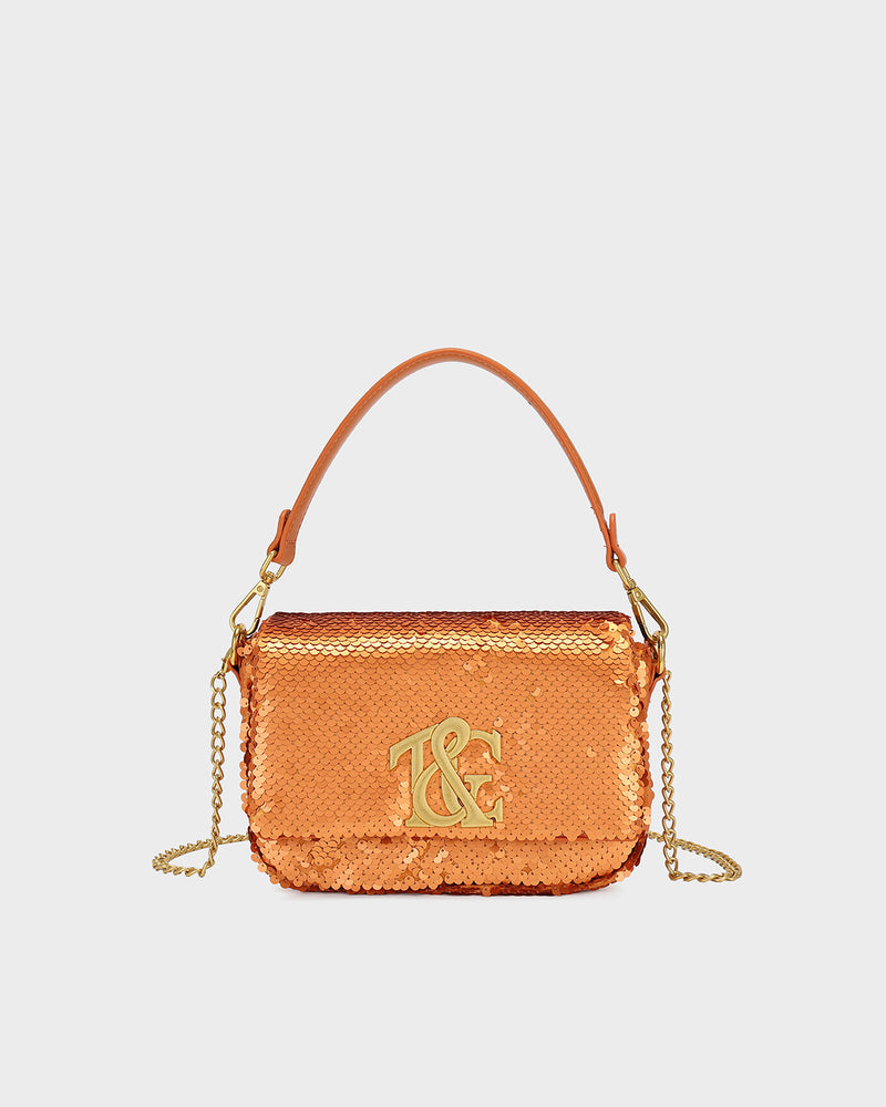 Aura Mini Bag in Orange