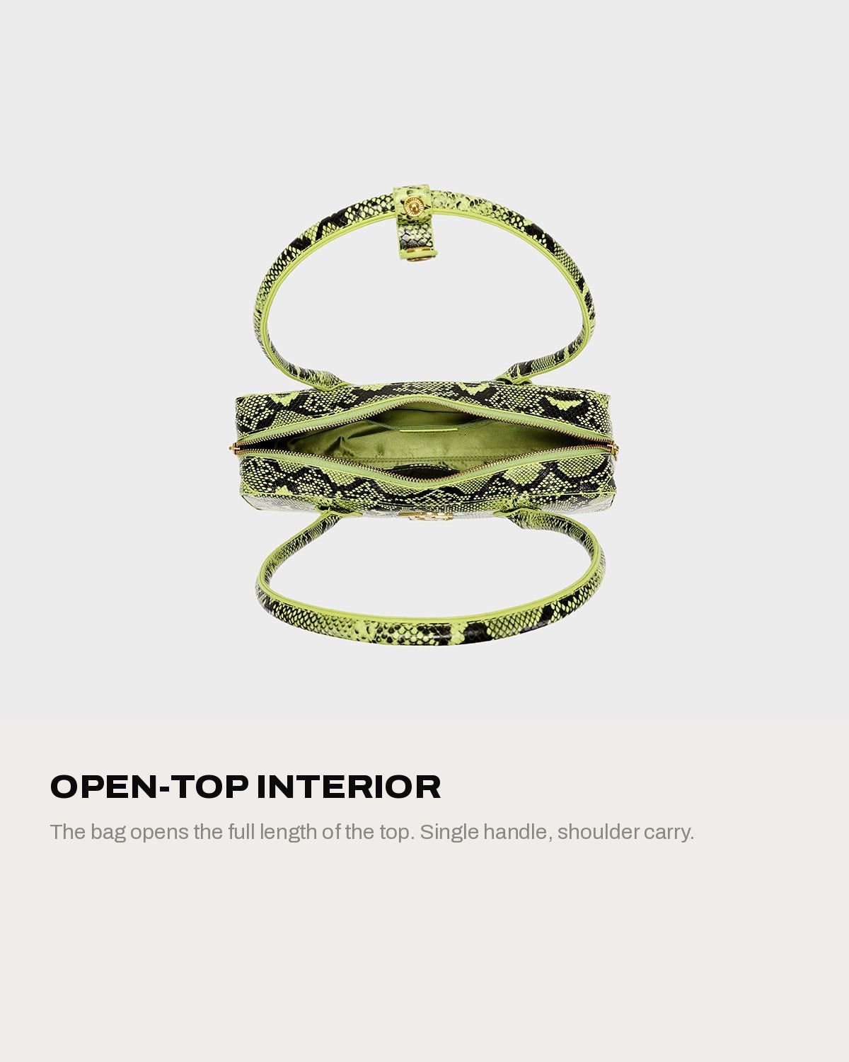 Sienna Shoulder Bag in Nagini — A+ 3