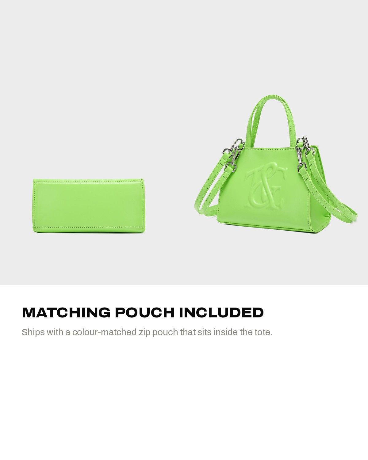 Essential Mini Tote in Matcha — A+ 4