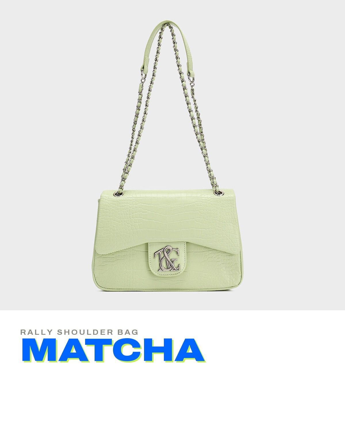 Rally Shoulder Bag in Matcha — A+ 1