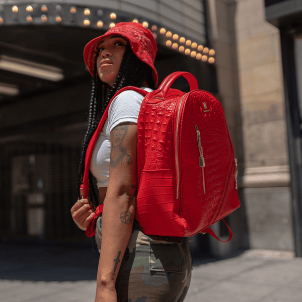 Classic Overnight 3-Piece Travel Set in Red