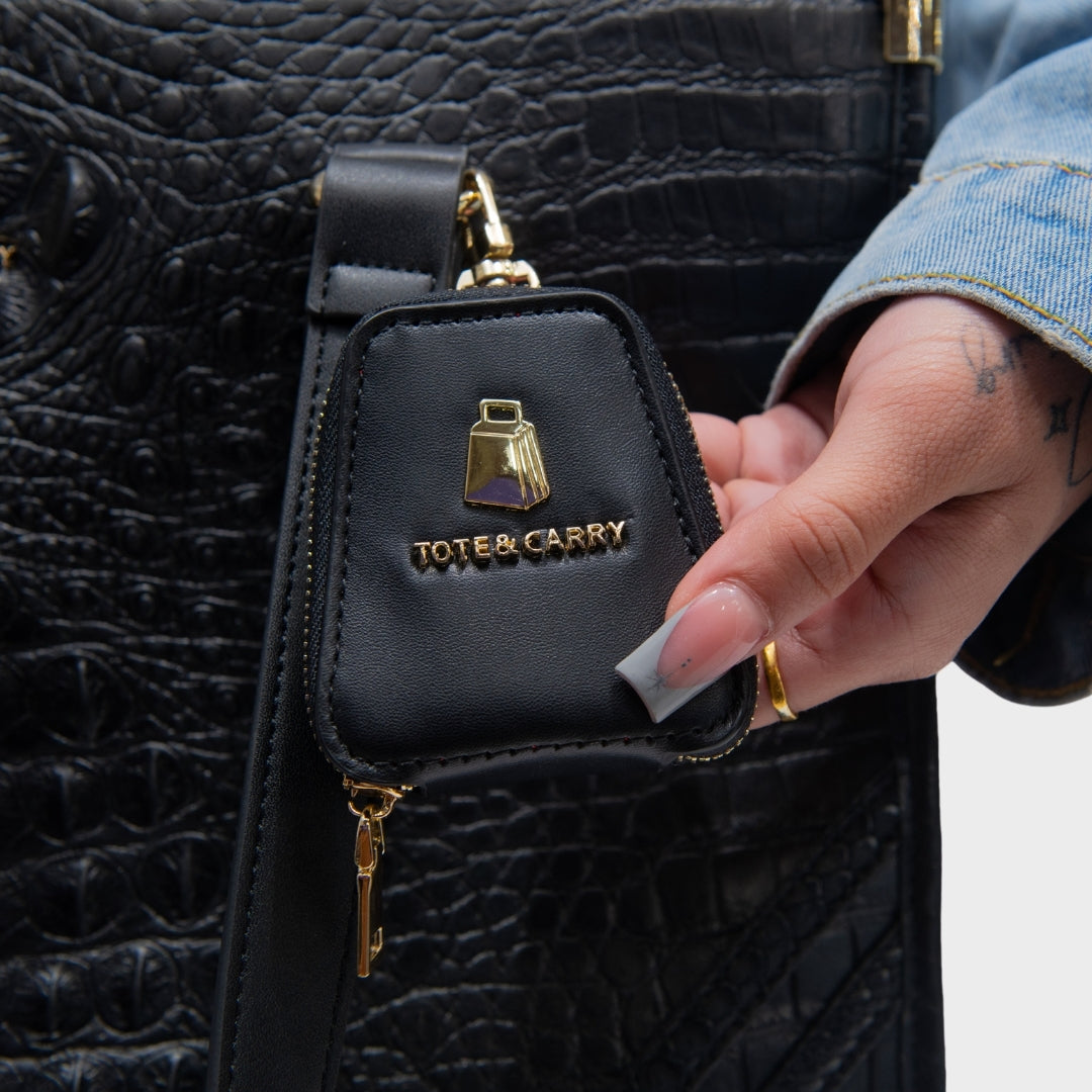 Classic City Tote Bag in Black