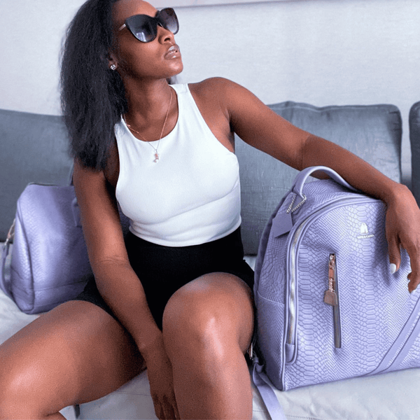 Signature Overnight Travel Set in Lavender