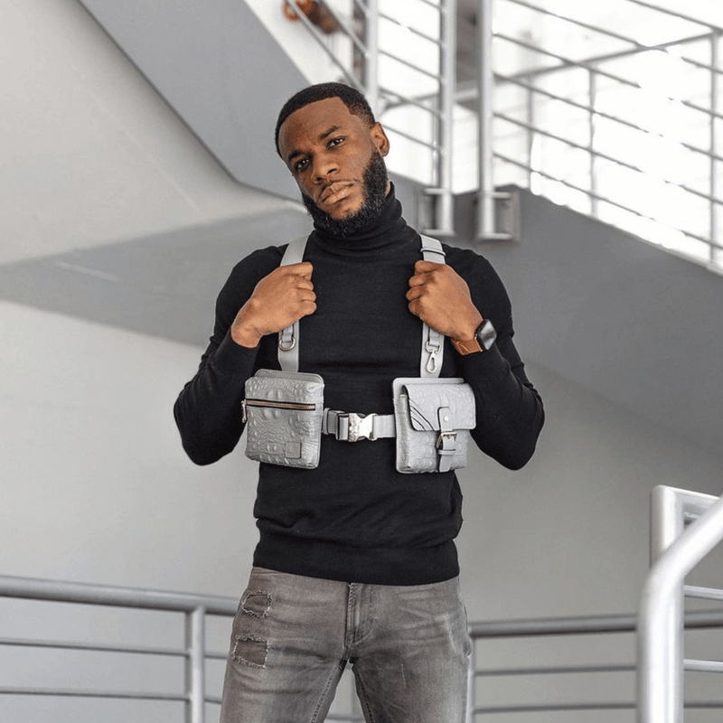 Apollo 2 Chest Bag in Red