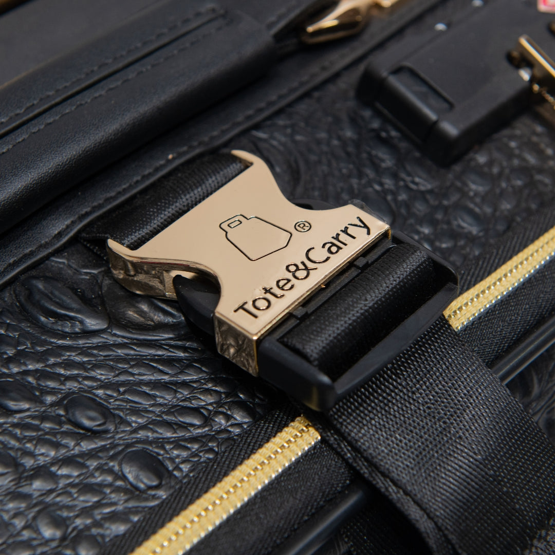 Statement 2-Piece Luggage Set in Black