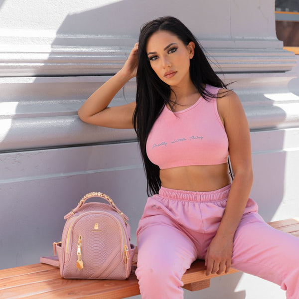 Signature Commuter Backpack in Pink