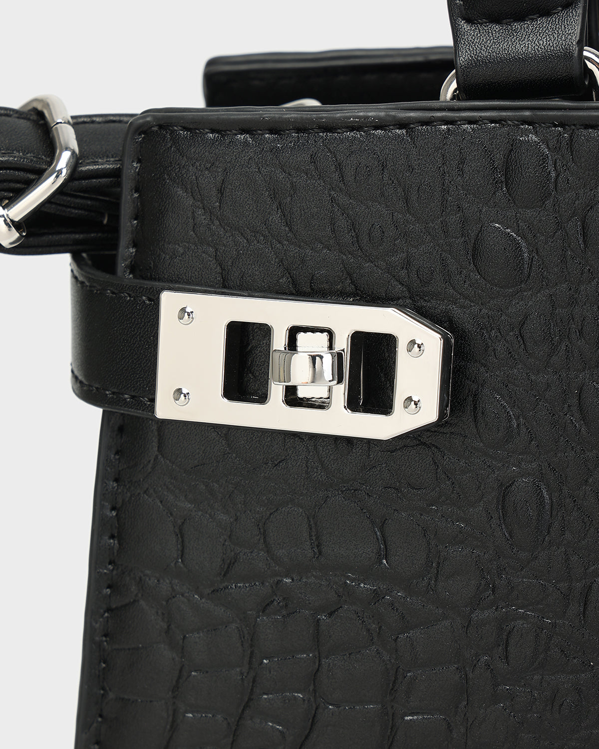 Empress Mini Tote Bag in Black