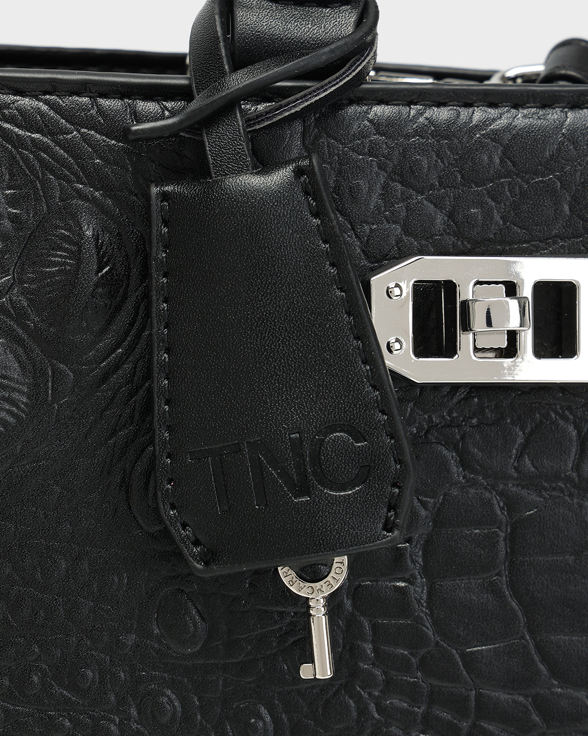 Empress Mini Tote Bag in Black