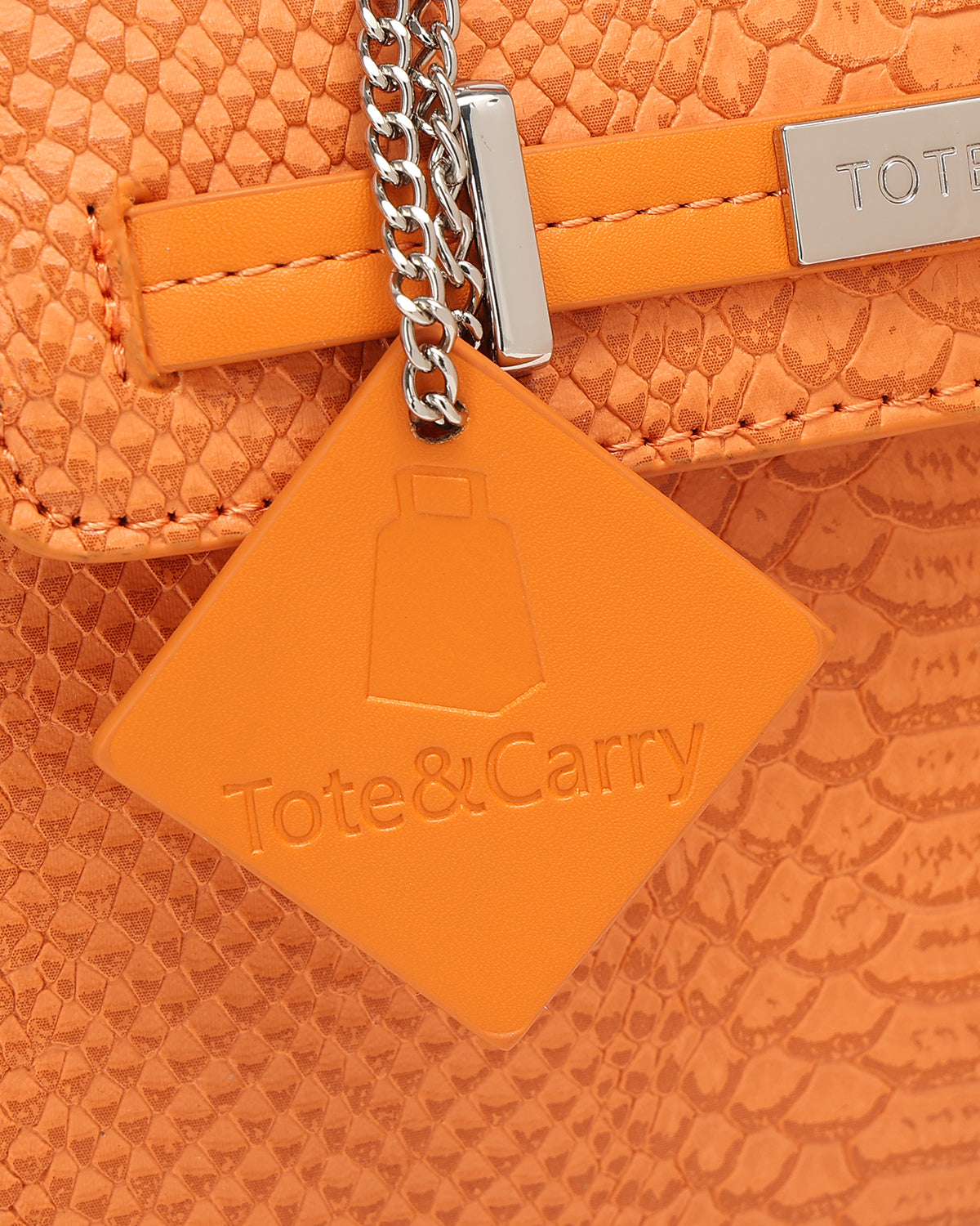 Prime Mini Tote Bag in Tangerine