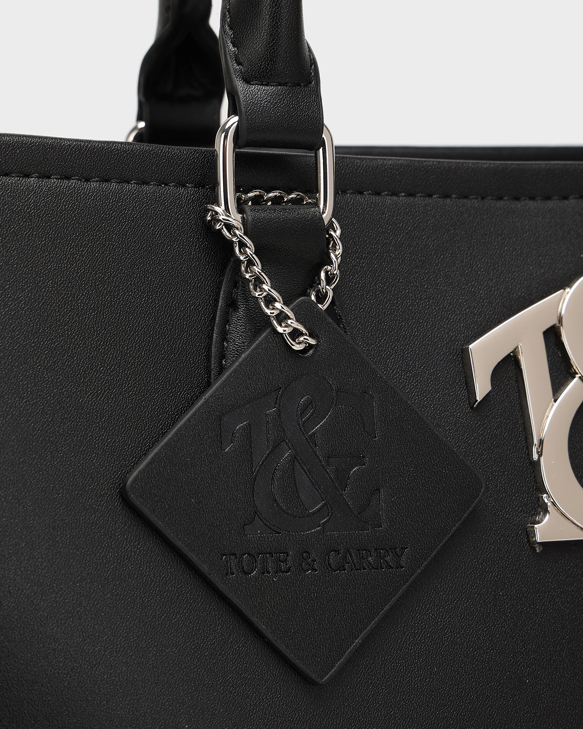 Legacy Smooth Tote in Black