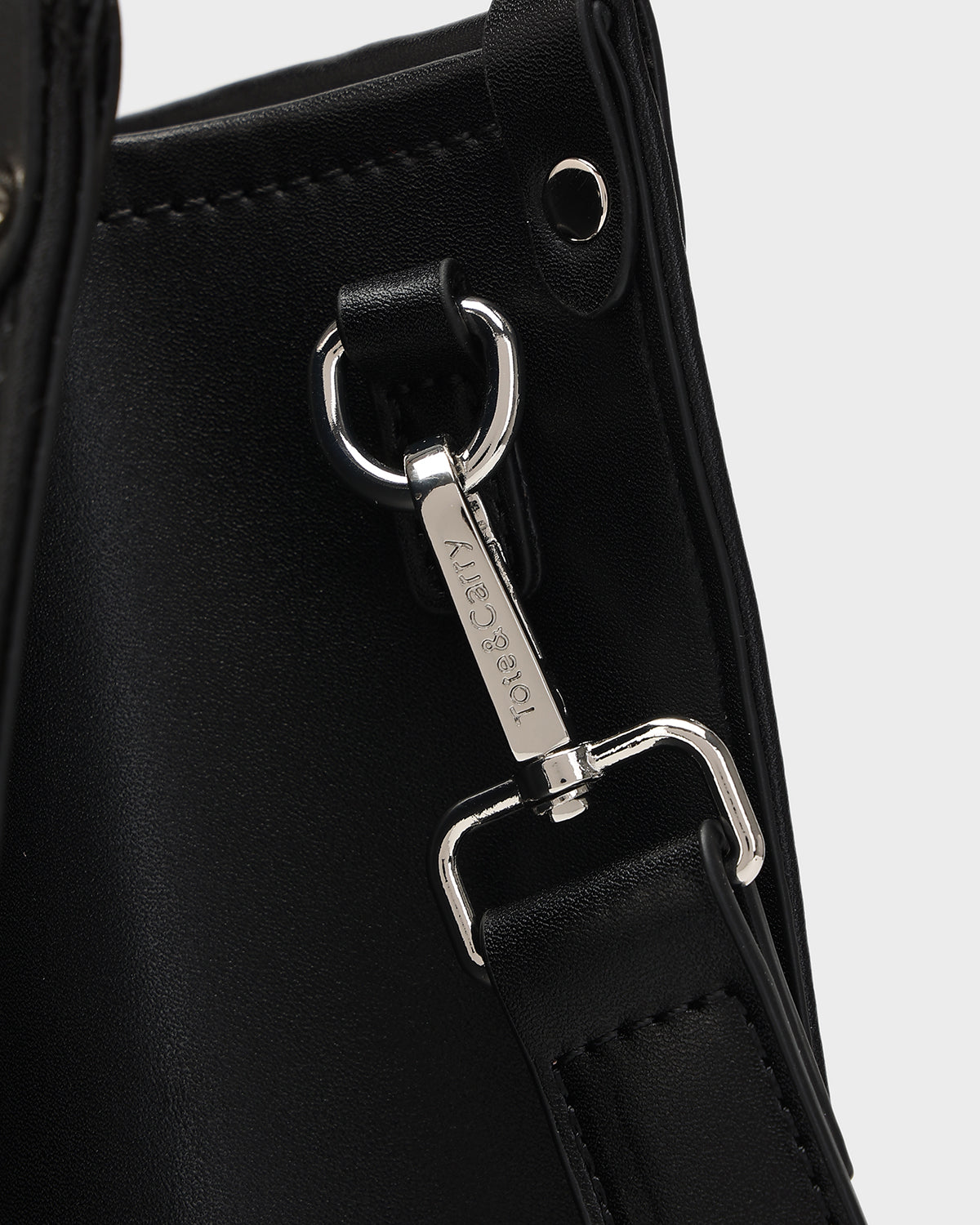 Legacy Smooth Tote in Black
