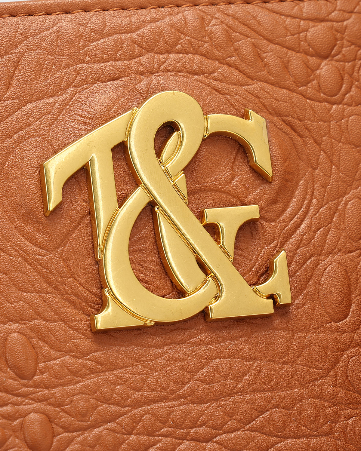 City scape Tote in Caramel