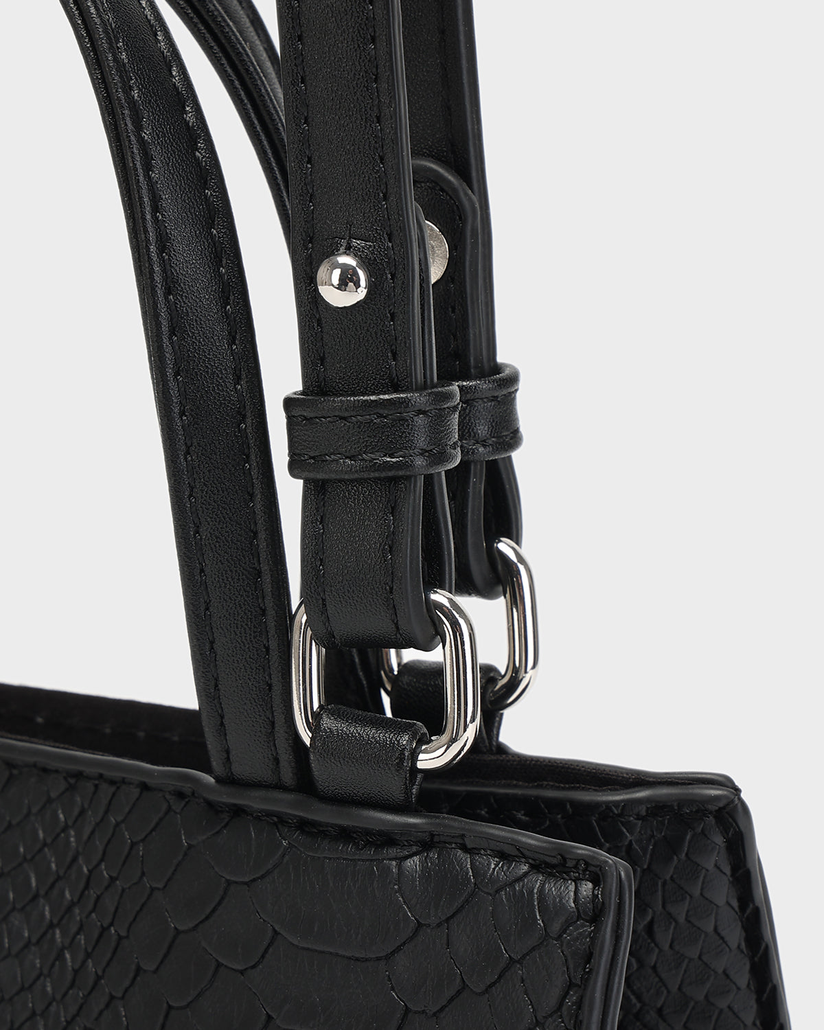 Prime 3PC Tote Bags Set in Black