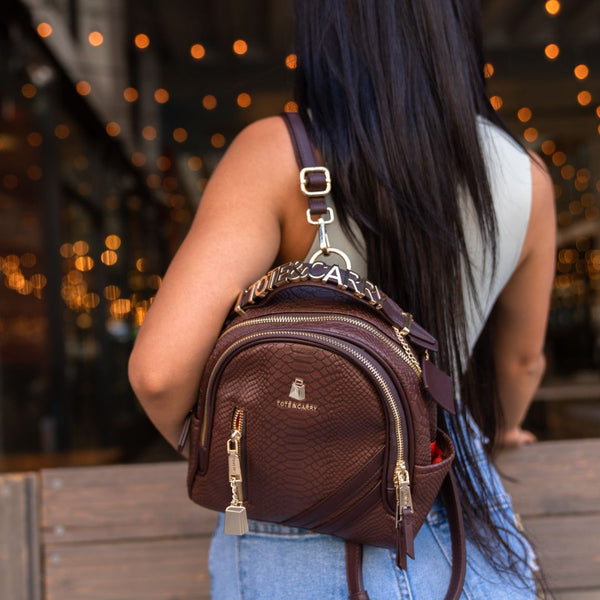 Signature Commuter Backpack in Chocolate