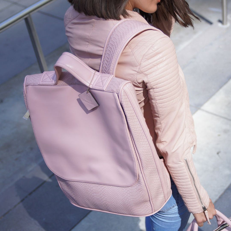 Signature Weekender Backpack in Pink