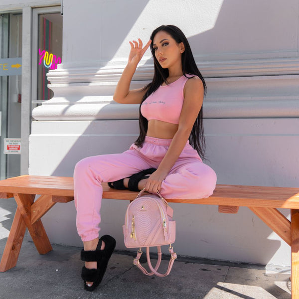Signature Commuter Backpack in Pink