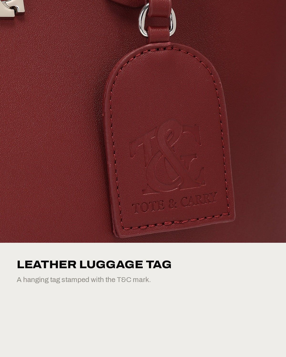Mercer Work Tote in Rosewood — A+ 3