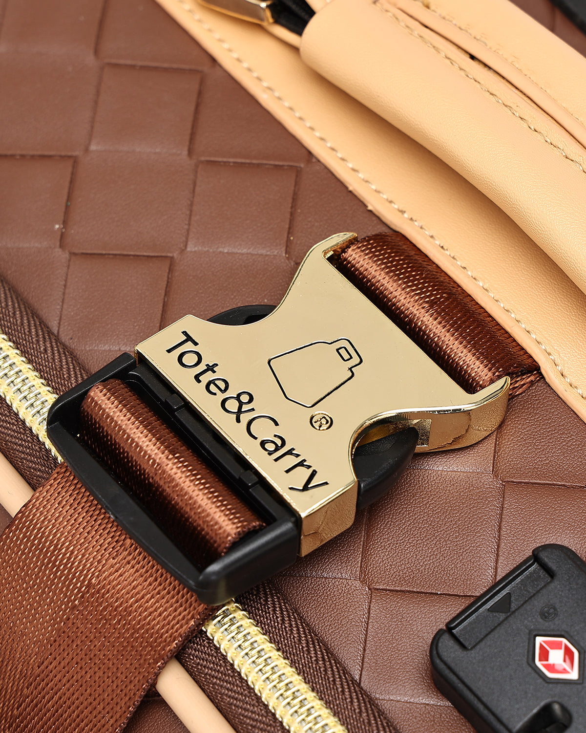 Bodega 2-Piece Luggage Set in Brown