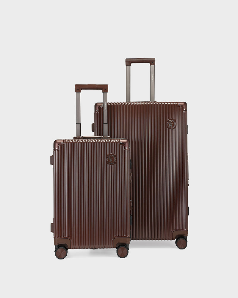 Alloy Elite 2PC Suitcase Set in Bronze