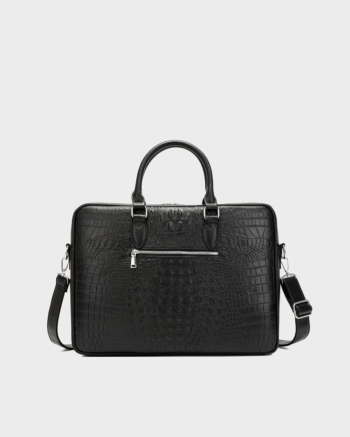 Statement Jetsetter Laptop Bag in Black