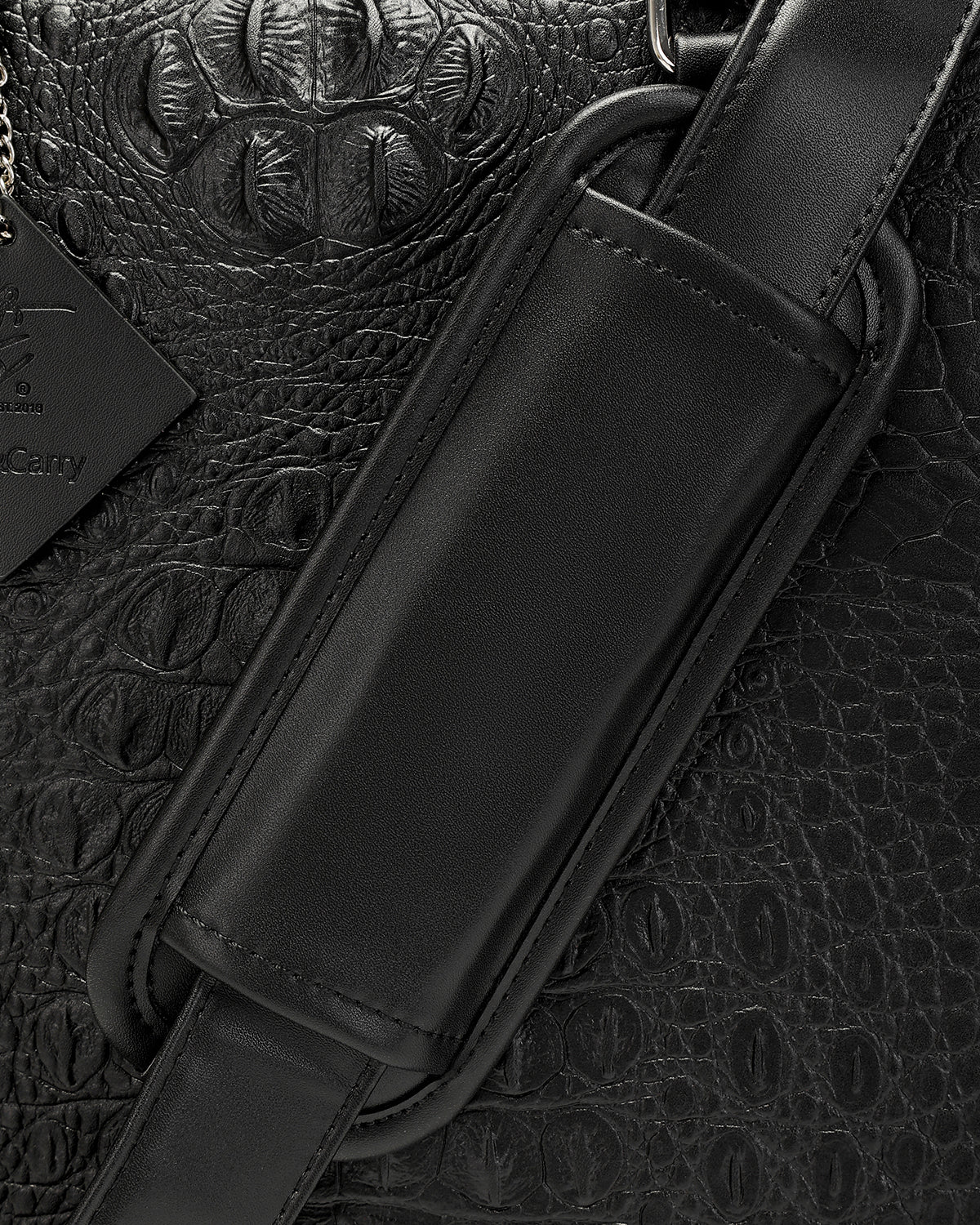 Statement Jetsetter Laptop Bag in Black