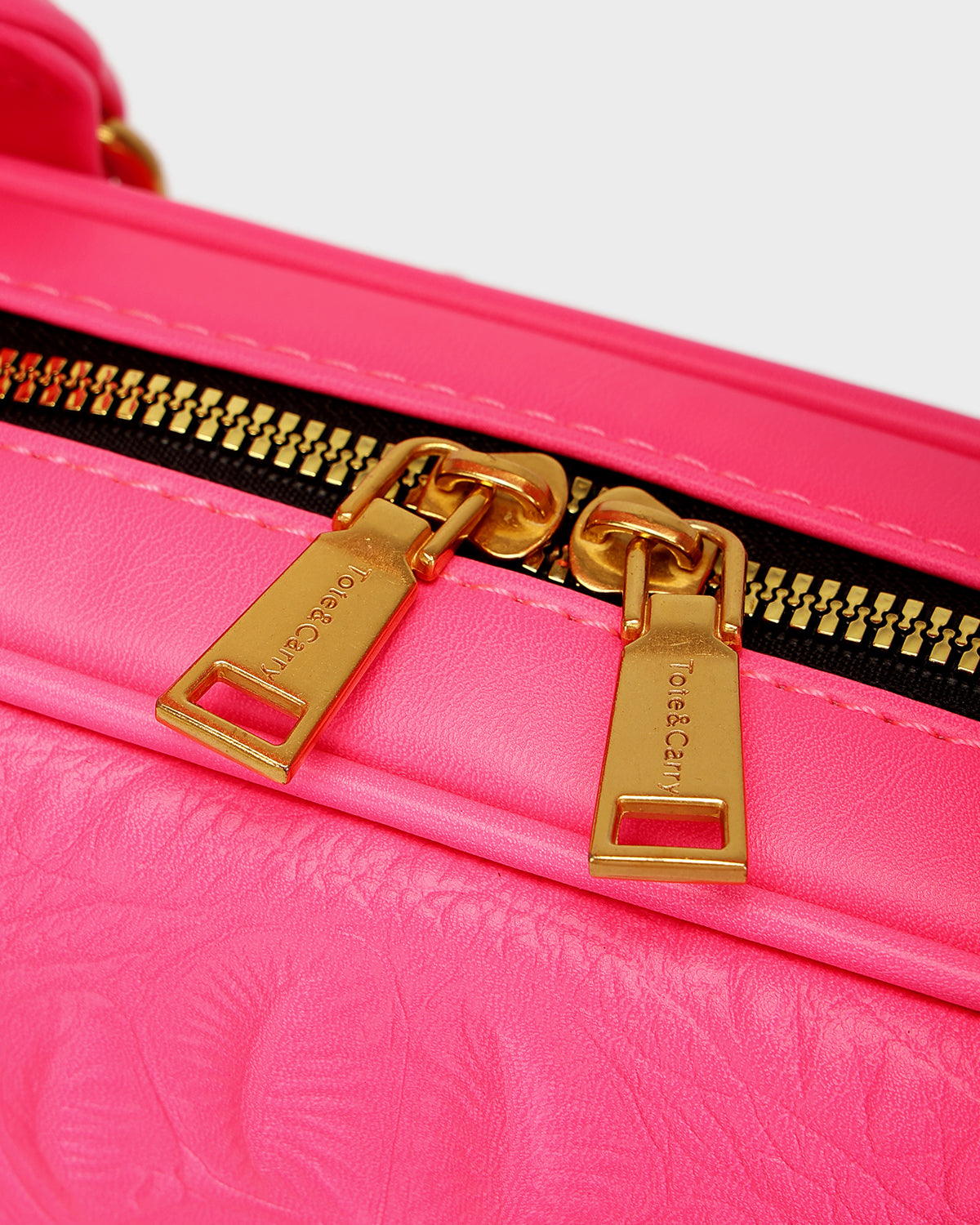 Statement Jetsetter Laptop Bag in Neon Pink