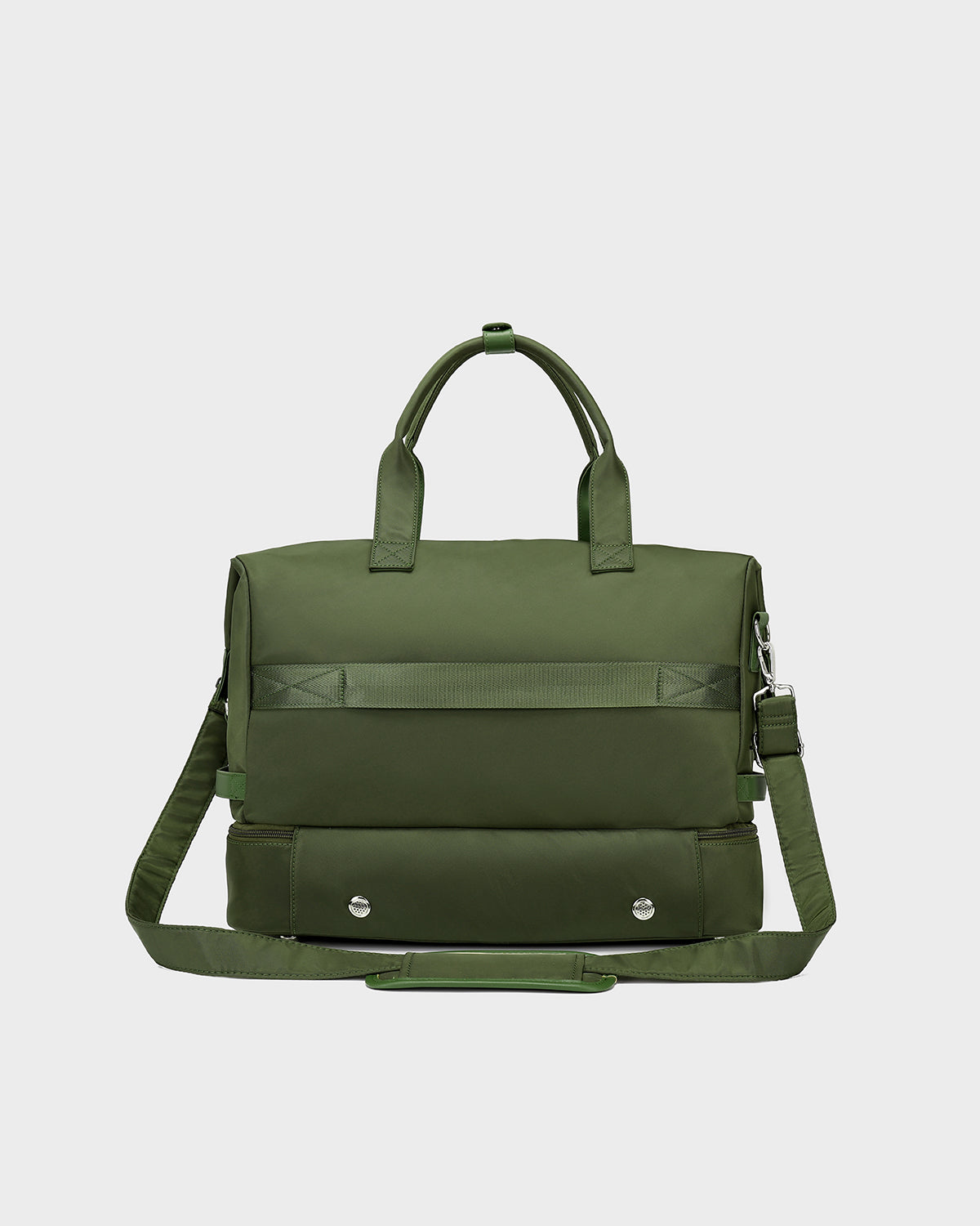 Vantage Weekender Duffle Bag in Olive Green