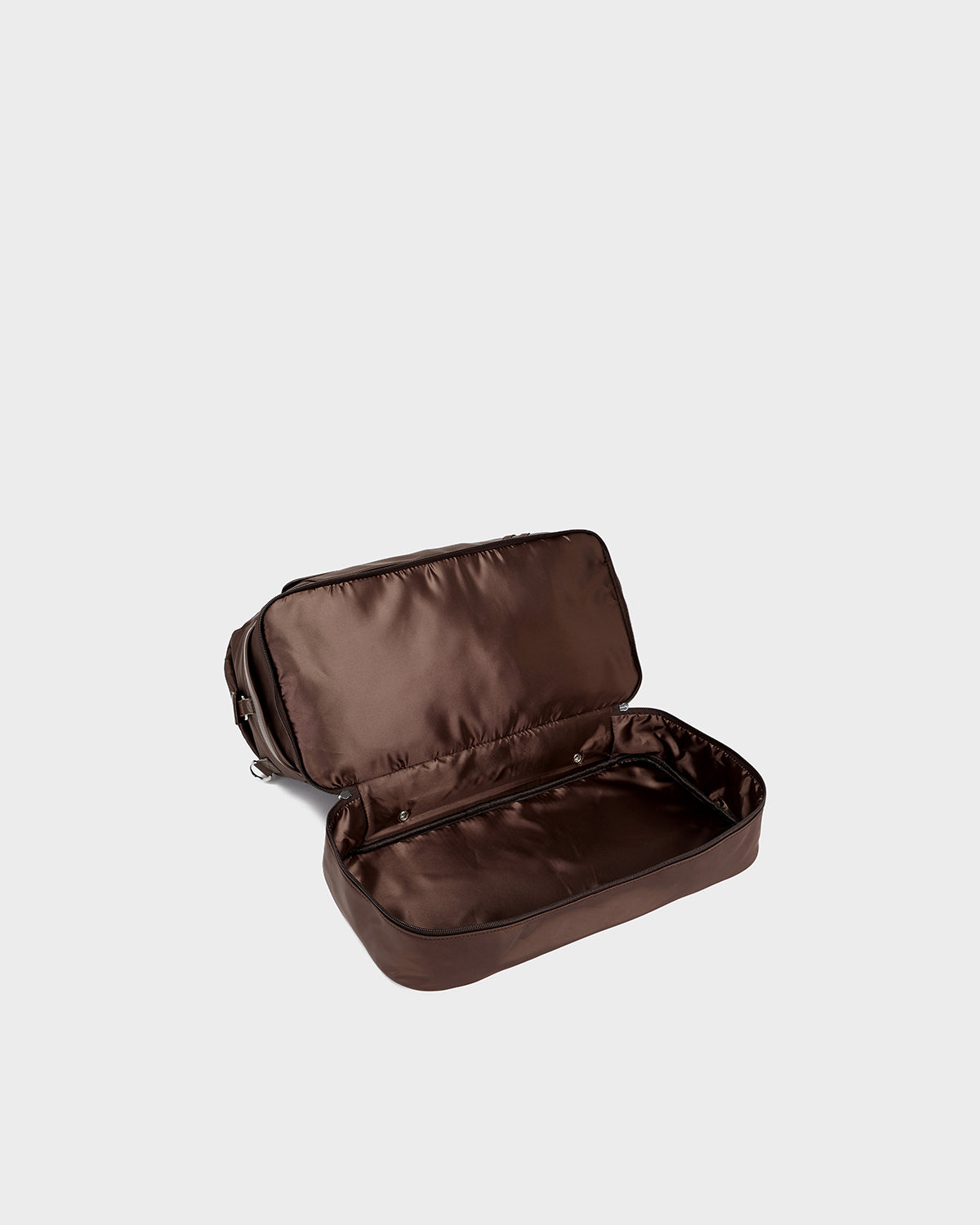 Vantage Weekender Duffle Bag in Chocolate Brown