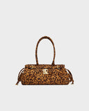 Bonita Baguette Bag in Cheetah Print