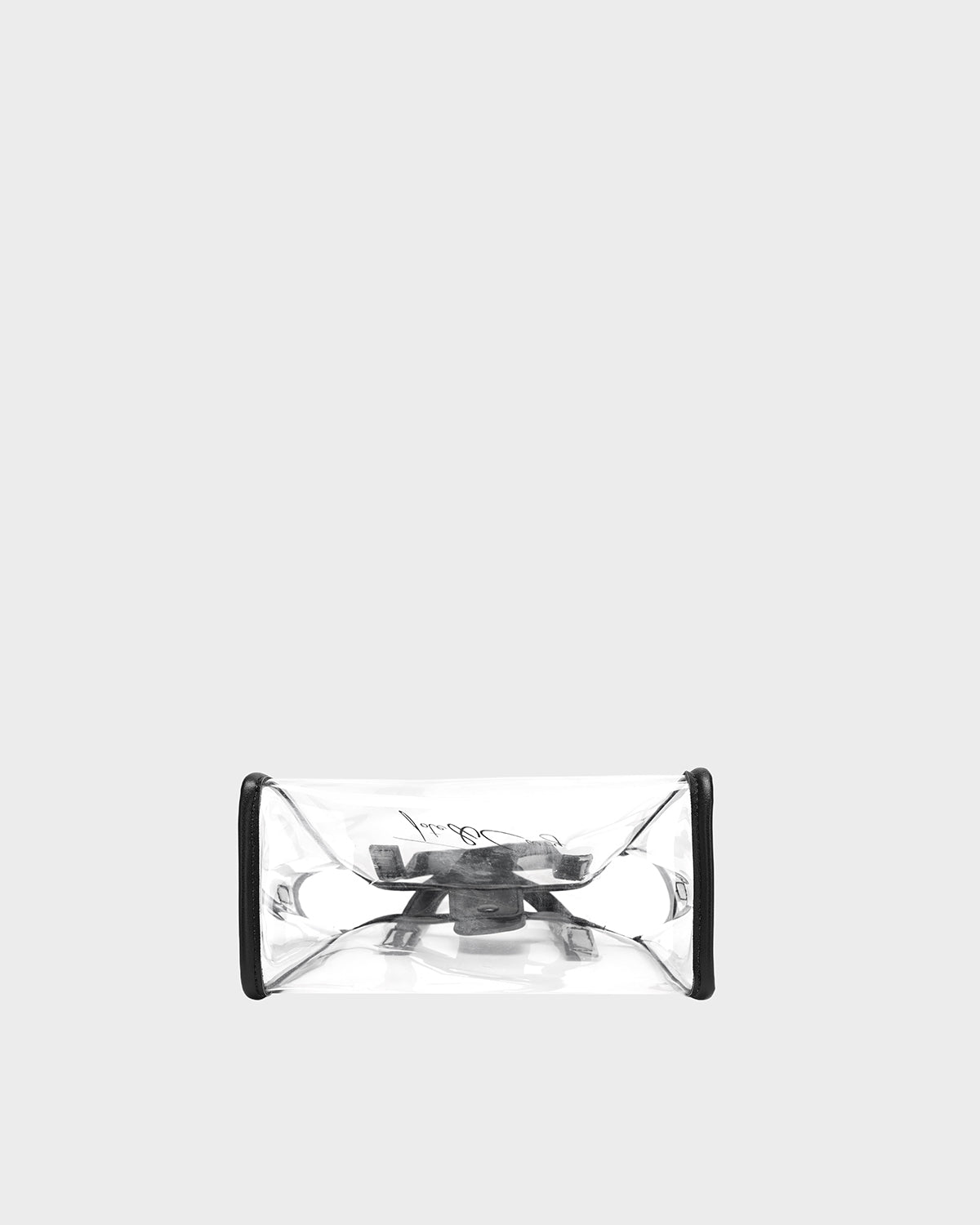 Access Mini Tote in Clear/ Black
