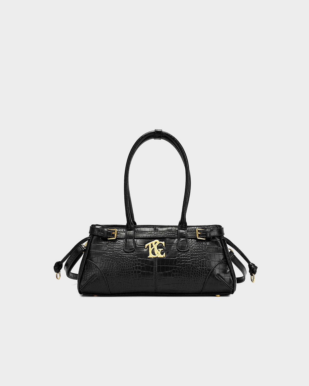 Bonita Baguette Bag in Black