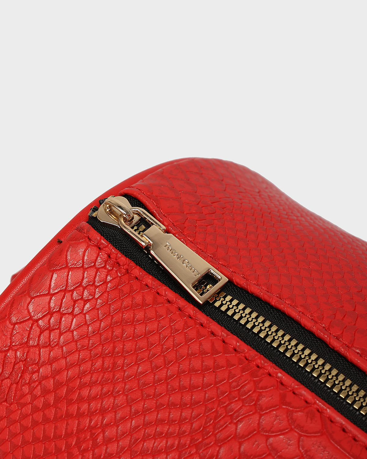 Signature Weekender Duffle Bag in Red
