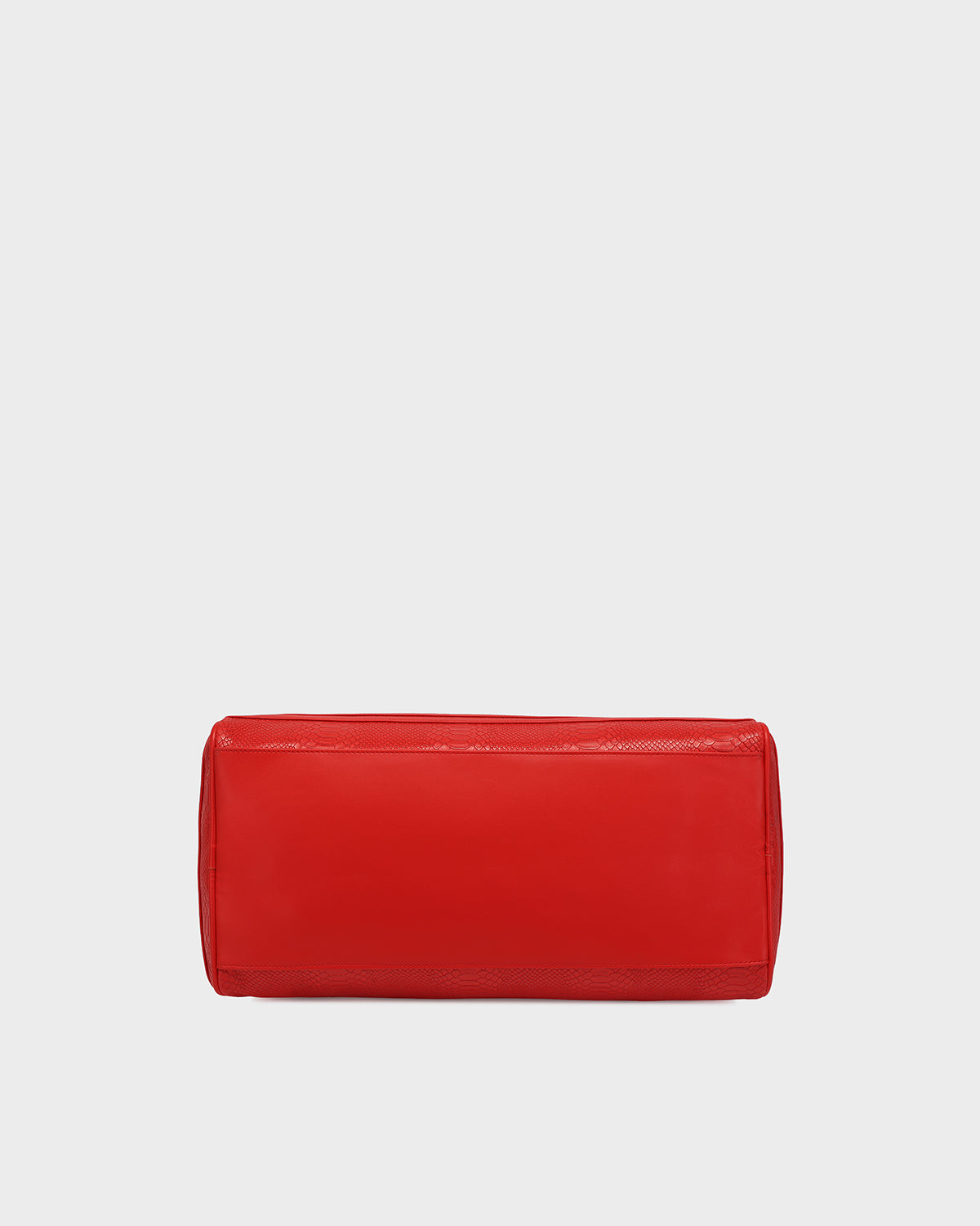 Signature Weekender Duffle Bag in Red
