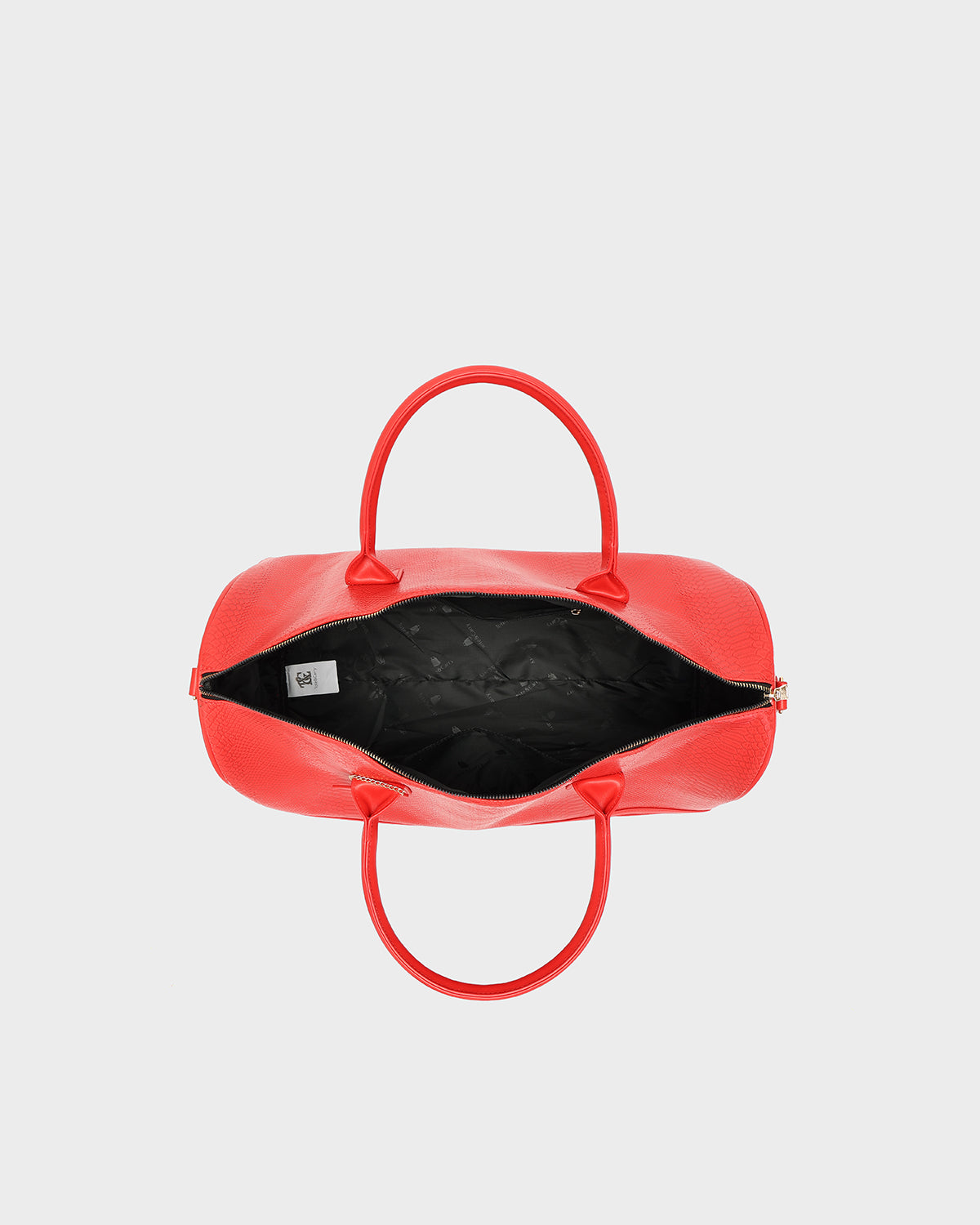 Signature Weekender Duffle Bag in Red
