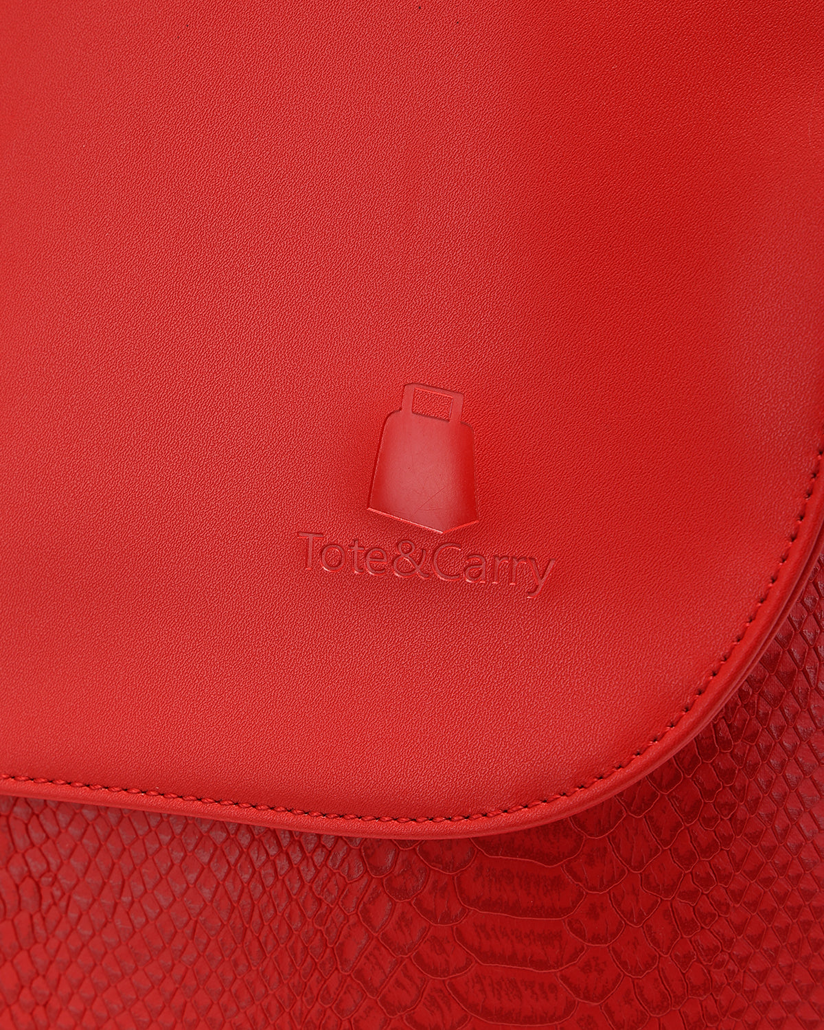 Signature Weekender Backpack in Red