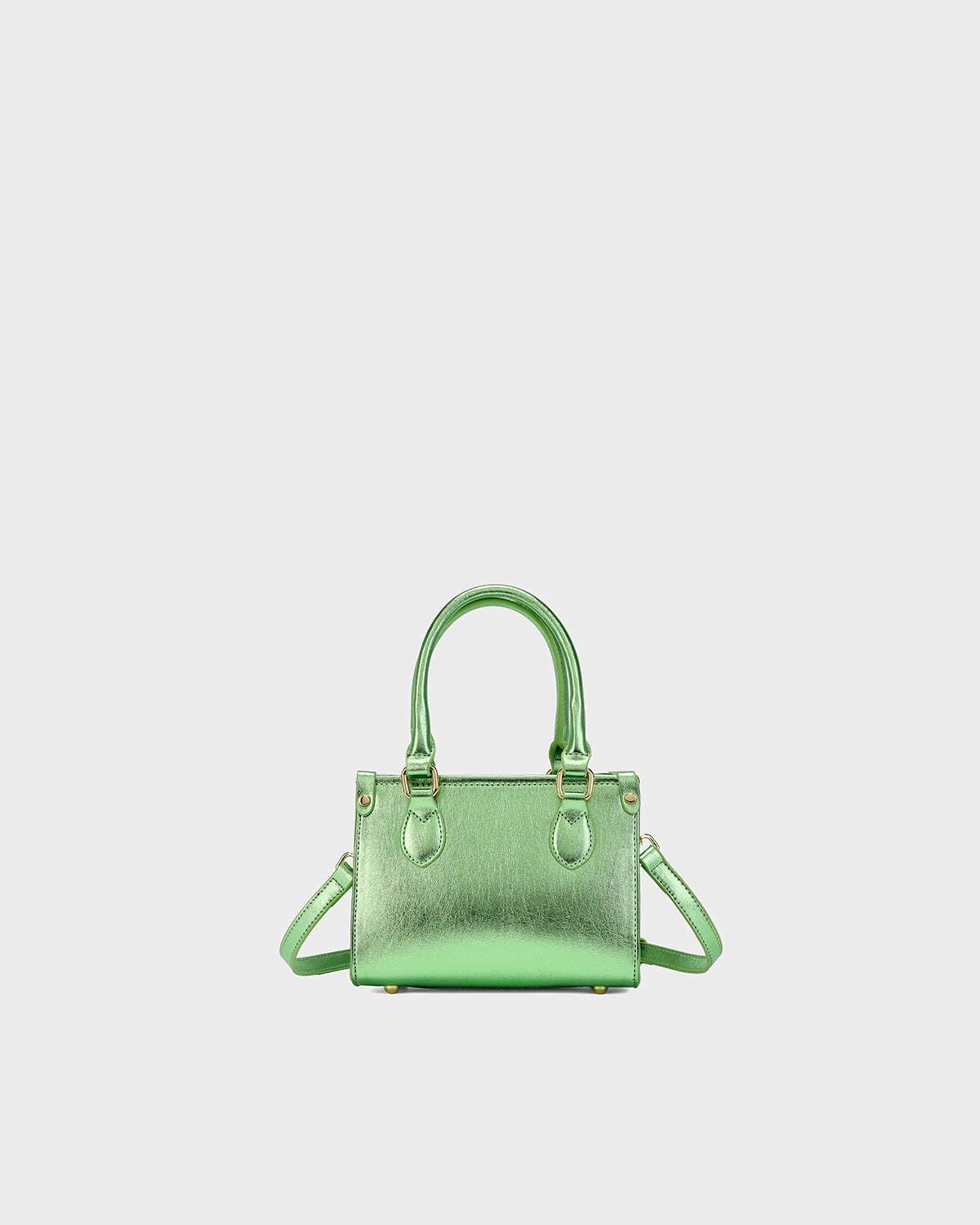 Lisse Mini Tote Bag in Seaweed Green