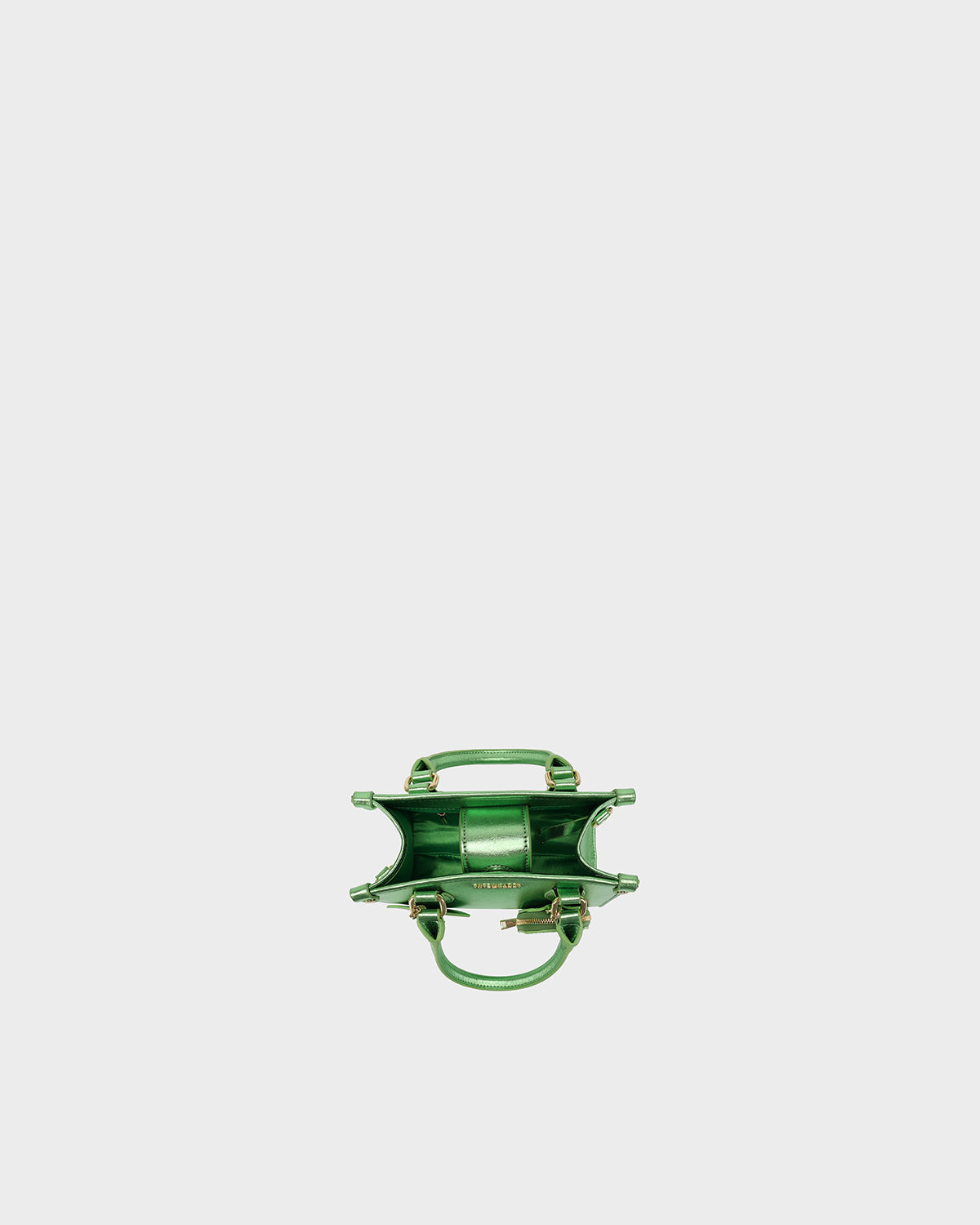 Lisse Mini Tote Bag in Seaweed Green