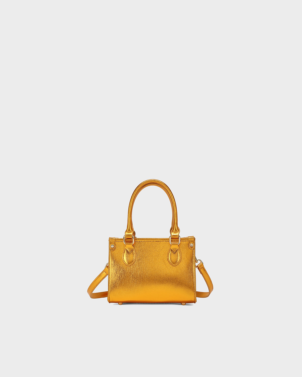 Lisse Mini Tote Bag in Orange