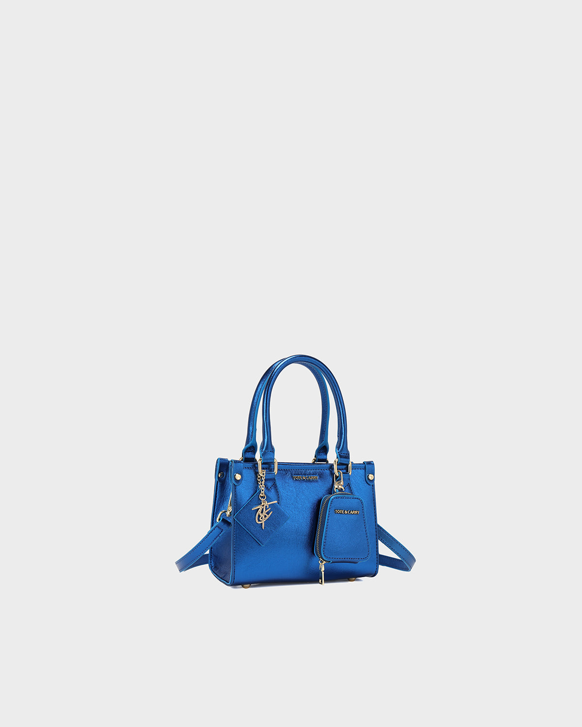 Lisse Mini Tote Bag in Royal Blue