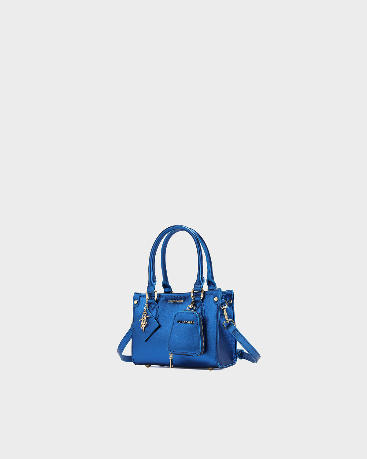 Lisse Mini Tote Bag in Royal Blue